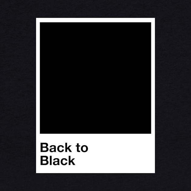 Pantone Back to Black by Perezzzoso